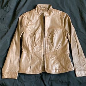 Coldwater Creek 100% LEATHER jacket